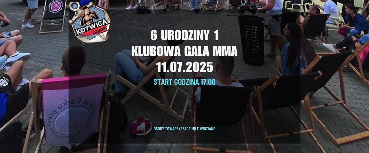 Kotwica MMA Team ma już 6 lat – świętuj z nami