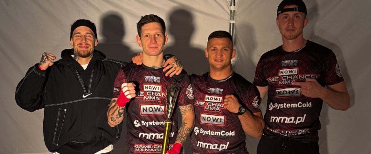 Dominik Wydra zwycięża na gali Game Changer MMA 3 w Rabce-Zdroju!