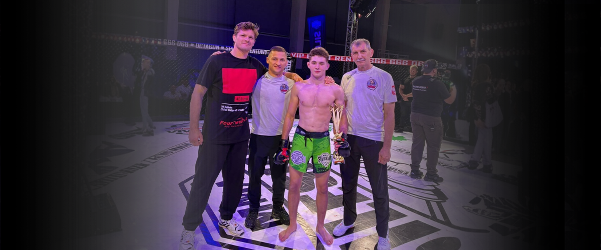 Adam Lewandowski wygrywa na Silesian MMA!